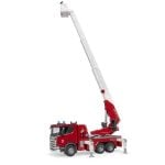 Bruder Vatrogasno vozilo Scania Super 560R s ljestvama, vodenom pumpom i modulom za svjetlo i zvuk - Slika 2