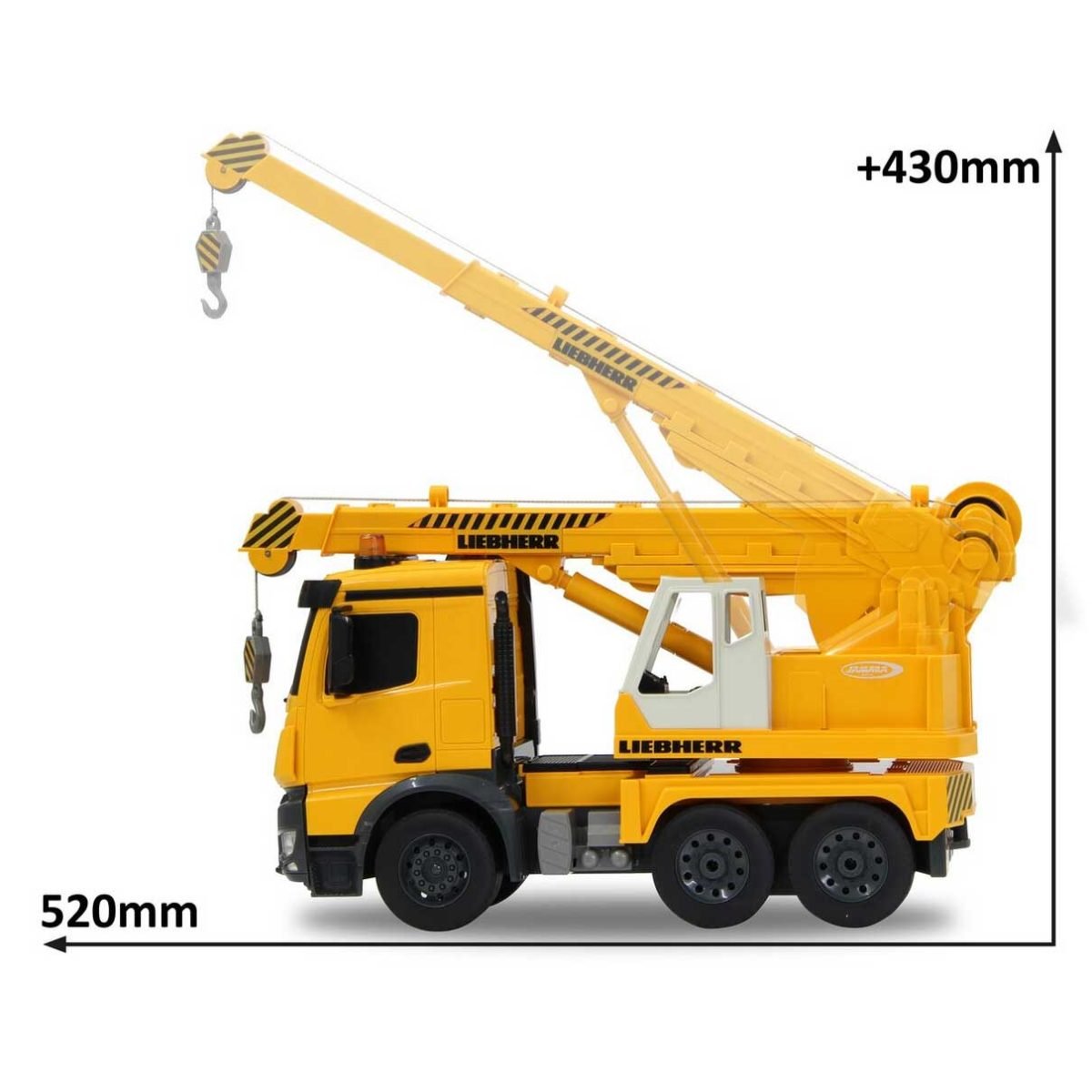 crane10 Jamara kamion Mercedes-Benz Arocs Liebherr na daljinsko upravljanje 2,4 GHz - Slika 2