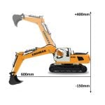 Jamara Bager Liebherr R936 Set za demoliranje s hvataljkom i čekićem na daljinsko upravljanje 2,4GHz - Slika 2
