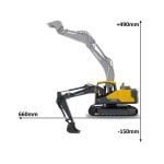 Jamara bager Volvo EC160E metal Set za uništavanje na daljinsko upravljanje 2,4GHz - Slika 2