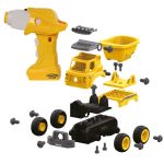 Jamara kamion kiper 27-dijelni s akumulatorskim odvijačem i daljinskim upravljanjem 2,4 GHz