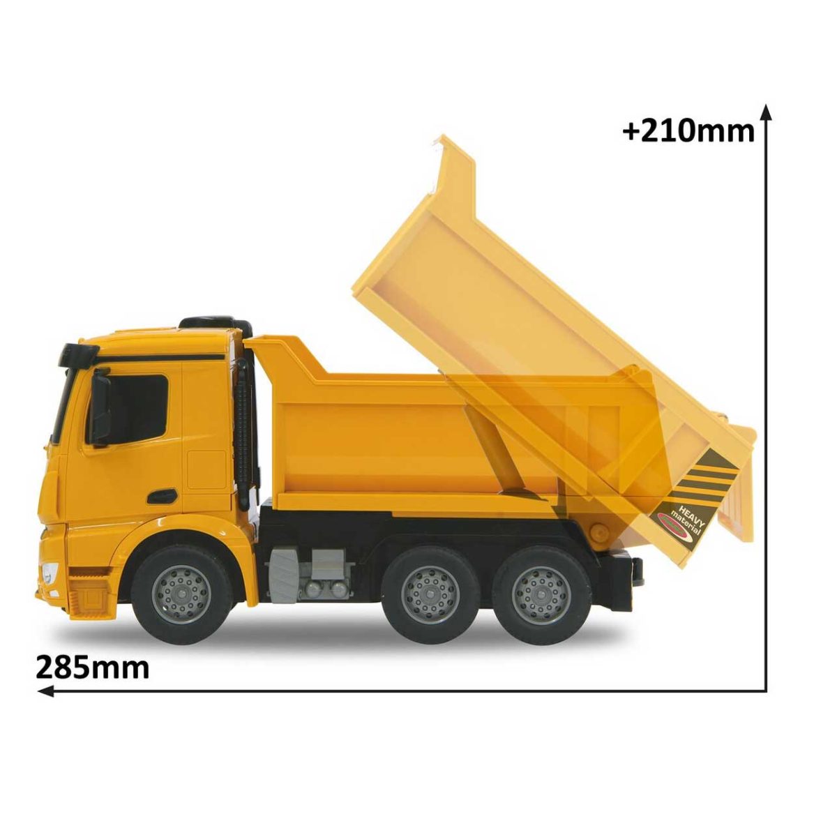 kam10 Jamara Kiper kamion Mercedes-Benz Arocs na daljinsko upravljanje 2,4GHz - Slika 2