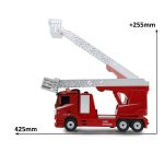 Jamara Vatrogasni kamion sa okretnim ljestvama Mercedes-Benz Antos na daljinsko upravljanje 2,4GHz - Slika 2
