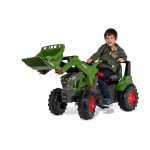 Rolly Toys Fendt 942 Vario traktor na pedale sa utovarivačem s dječakom