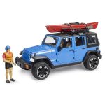 Bruder Jeep Wrangler Rubicon Unlimited s kajakom i figuricom