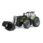 Bruder traktor Deutz 8280 TTV s prednjim utovarivačem - spuštena kašika