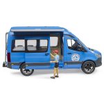 Bruder MB Sprinter kamper plavi s vozačem i setom za kampiranje - klizna vrata
