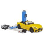 Bruder dizalica za servis s autom - auto na servisu