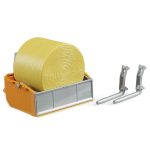 Bruder priključak za prijevoz tereta s vilicama i balom