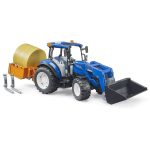 Bruder traktor New Holland T5.120 s utovarivačem i priključkom - druga strana