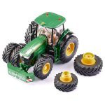 Siku John Deere 7290R s duplim kotačima na daljinsko upravljanje - skinuti kotači