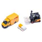 Siku set DHL logistika - kombi i viličar